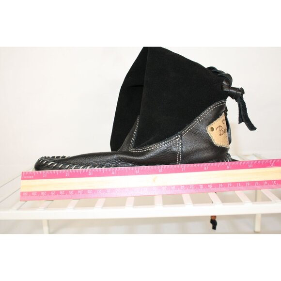 Anthropologie Buyamba Cycle of Hope Tall Black Lace up Boots - Picture 11 of 13